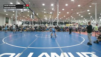 122 lbs Quarterfinal - Caleb Schaffer, Steller Trained Bossk - HSC vs Graydon Martin, Prestige Worldwide Blue - HSC