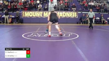 195 lbs Semifinal - Dustin Radford, Archbishop Spal vs Danny Stradley, Salesianum