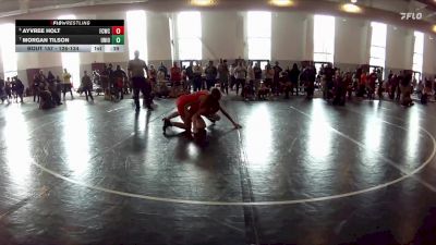 126-134 lbs Cons. Semi - Ayvree Holt, Franklin County Wrestling Club vs Morgan Tilson, Divinity
