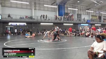 132 lbs Quarters & 1st Wb (16 Team) - Sean Sanders, Ground Zero WC vs Kameron Stiffler, Assassins Pink