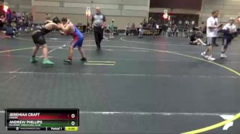 Cons. Round 1 - Jeremiah Craft, Mason vs Andrew Phillips, McHenry Wrestling Club