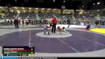 106 lbs Round 2 (4 Team) - Sienna Caruso, 5A Crater vs Danny Fuentes Qurioz, 5A Hillsboro