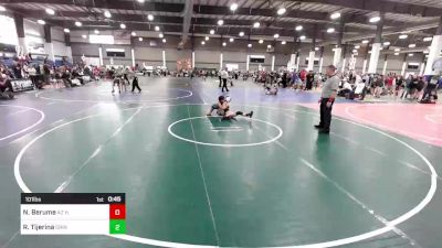 101 lbs Consolation - Nehemiah Berume, AZ Heat WC vs Rhyan Tijerina, Grindhouse WC