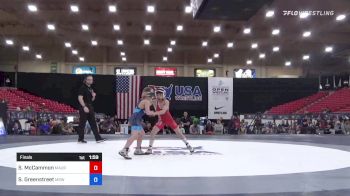 31 kg Final - Spencer McCammon, Maurer Coughlin Wrestling Club vs Samuel Greenstreet, Mat Sense Wrestling