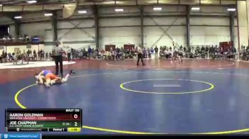 157 lbs Quarterfinal - Aaron Goldman, Wesleyan University (Connecticut) vs Joe Chapman, U.S. Coast Guard Academy