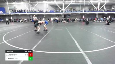 133 lbs Consi Of 16 #2 - Gavin Caprella, Air Force Academy vs Jack Kazalas, Binghamton - UnAttached