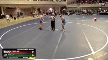 152 Championship Bracket Champ. Round 2 - Bradon Fortune, Woodbury vs Joe Scully, STMA