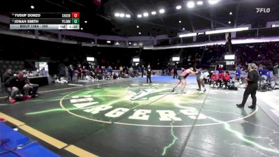 285 lbs Semifinal - Yusuf Donzo, Chief Sealth vs Jonah Smith, Yelm
