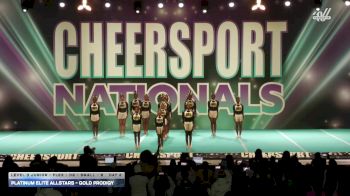 Platinum Elite Allstars - Gold Prodigy [2026 L3 Junior - Flex - D2 - Small - B Day 2] 2026 CHEERSPORT National All Star Cheerleading Championship