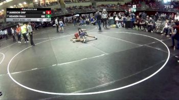 105 lbs Cons. Round 2 - Jameson Orf, Fairbury Matmen vs Keagen Ralli, Milford Wrestling Club
