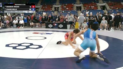138 lbs Champ. Rd Of 64 - Shamus Regan, Florida vs Chase Mills, Minnesota