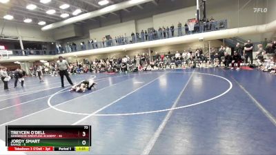 73 lbs Quarters & 1st Wb (16 Team) - Jordy Smart, Ravage vs Treycen O`Dell, Sanderson Wrestling Academy