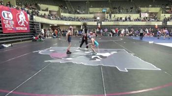 70 lbs Round 3 - Lisa Vee, Saint Croix Falls vs Ella Coomes, American Outlaws