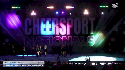 Cheer Extreme - Raleigh - Mini Mingos [2026 L2 Mini - Small Day 2] 2026 CHEERSPORT National All Star Cheerleading Championship