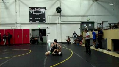 141 lbs Cons. Semi - Josiah Sandoval, Sacramento City College vs Lucas Long, Rio Hondo College