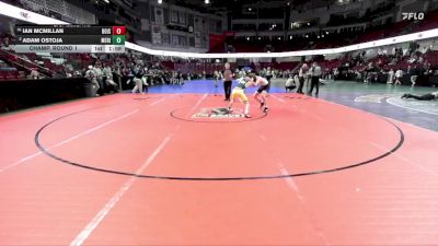 120 lbs Champ. Round 1 - Ian McMillan, Boise vs Adam Ostoja, Meridian