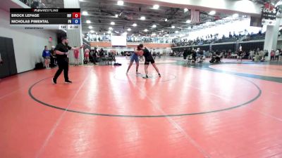 215 lbs Semifinal - Brock LePage, Invictus vs Nicholas Pimental, Pleasant Hill