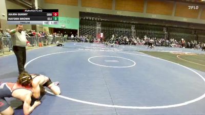 144 lbs Prelim - Julien Guidry, Coronado vs Hayden Brown, Kelseyville