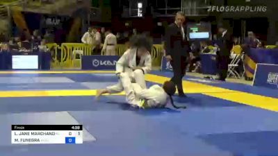 LILLIAN JANE MARCHAND vs MIA FUNEGRA 2022 World Jiu-Jitsu IBJJF Championship