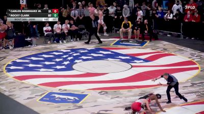 3rd Place Match - Carlos Rodriguez Jr., Sioux Falls Lincoln vs Rocky Clark, Mitchell