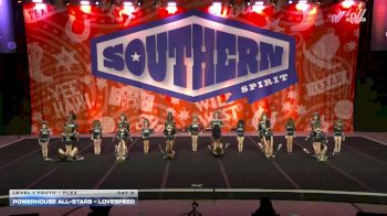 PowerHouse All-Stars - LOVESPEED [2026 L1 Youth - Flex Day 2] 2026 Southern Nationals by Cheer Power