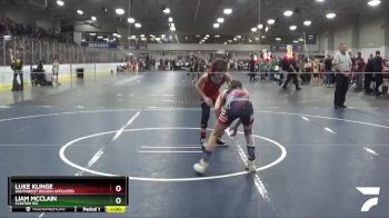 90 lbs Cons. Round 2 - Luke Klinge, Southwest Region Affiliated vs Liam McClain, Clinton WC