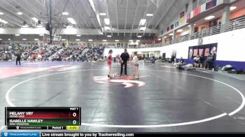 143 lbs Cons. Round 2 - Isabelle Hawley, Iowa Wesleyan vs Melany Vry, Grand View