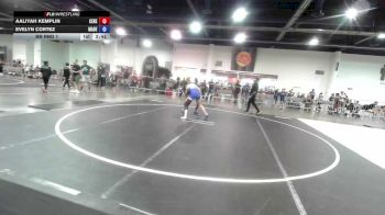 101 lbs Rr Rnd 1 - Aaliyah Kemplin, Ceres Pups WC vs Evelyn Cortez, Madera Grapplers WC