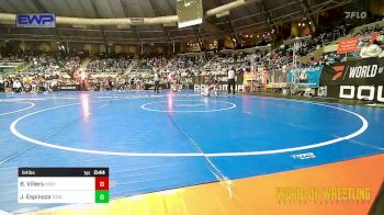 64 lbs Round Of 16 - Bryce Villers, Highland Hornets vs Jesse Espinoza, Total Kaos Wrestling Club