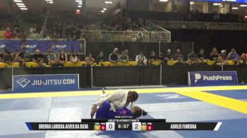 Ashlee Funegra vs Brenda Larissa Alves Da Silva 2026 Pan Jiu Jitsu IBJJF Championship
