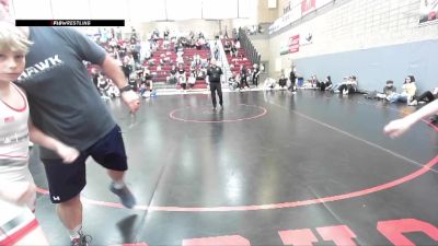 86 lbs 2nd Place Match - Kellen Fender, Hawk Wrestling Club vs Chasson Bail, Middleton Wrestling Club