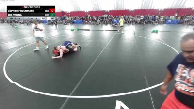 144 lbs Champ Round 1 (16 Team) - Joe Vrona, Illinois Top Dawgs Orange vs Zephyr Frechmann, Batavia B