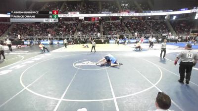 I-285 lbs Champ. Round 1 - Ashton Klugewicz, Patchogue-Medford vs Patrick Curran, Pine Bush