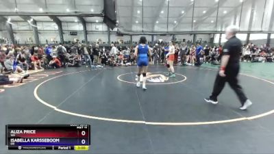 125 lbs Champ. Round 1 - Aliza Price, WA vs Isabella Karsseboom, OR