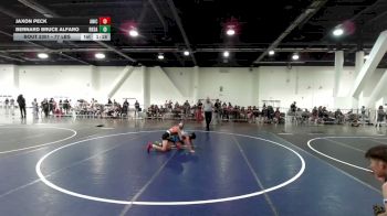 77 lbs Quarterfinal - Jaxon Peck, Aniciete TC vs Bernard Bruce Alfaro, Rkda