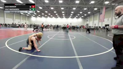 126 lbs Round Of 64 - Jack Hudson, DE vs Colt Whitworth, NC