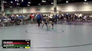 140 lbs Semis & 1st Wrestleback (8 Team) - Jillian Giller, Indiana Ice vs Joli Beston, Montana Silver