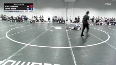 Masters D FS - 62 lbs Champ. Round 3 - Blake Tompkins, Idaho vs Shawn Jensen, Idaho