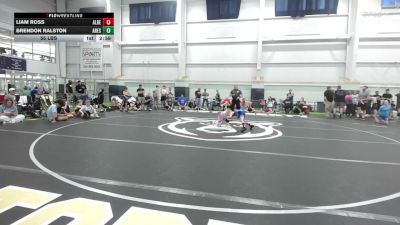 55 lbs Round Robin 3 - Liam Ross, Alber Athletics - EL vs Brendon Ralston, ARES Black - EL