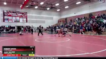106 lbs Cons. Round 3 - Robert Wicks, Mankato West vs Alex Galvez, Worthington