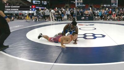 190 lbs Champ. Rd Of 64 - Brody Barnhart, Pennsylvania vs Zion Johnson, South Carolina