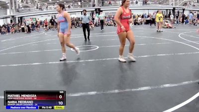 185 lbs Round 6 (8 Team) - Natalie Mendoza, MGW Something Wicked vs Taylor Orner, Kraken Dream Crushers