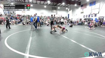 55 lbs Semifinal - Conor Mendez, Elgin Wrestling vs Bentley Story, Shelton Wrestling Academy