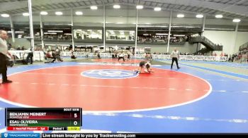 132 lbs Semifinal - Benjamin Meinert, Mountain View vs Esau Oliveira, Independence