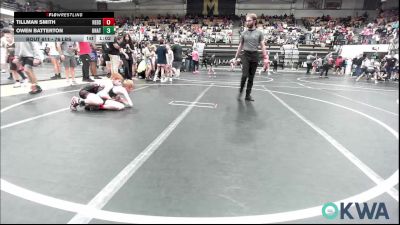 76 lbs Rr Rnd 1 - Tillman Smith, Redskins Wrestling Club vs Owen Batterton, Unattached