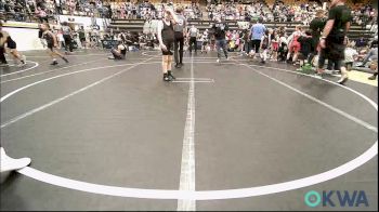 90 lbs Rr Rnd 2 - Cadyn Tate, Bridge Creek Youth Wrestling vs William Douthit, Redskins Wrestling Club