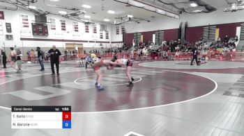 132 lbs Consolation - Teag Saito, Shore Thing WC vs Nicholas Barone, Scorpions Wrestling School NJ