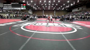 190E Cons. Round 1 - Dane Jensen, Pawhuska vs Lucas Cahill, Har-Ber