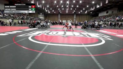 190E Cons. Round 1 - Dane Jensen, Pawhuska vs Lucas Cahill, Har-Ber