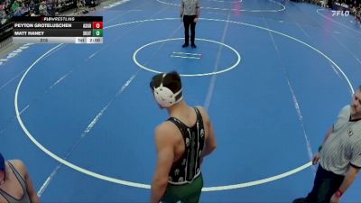 215 lbs Quarterfinals (8 Team) - Cade Ziola, Omaha Skutt Catholic vs Maddux Gagner, Ashland-Greenwood